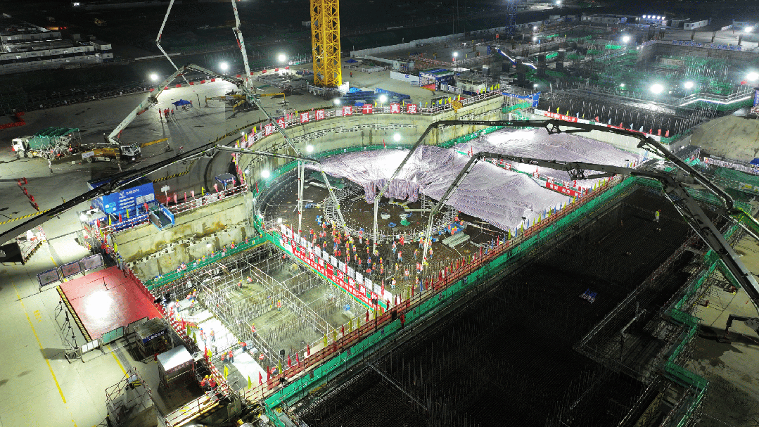 刷新纪录！汇彩网登录大厅泵车高效助建在粤首个沿海核电项目！